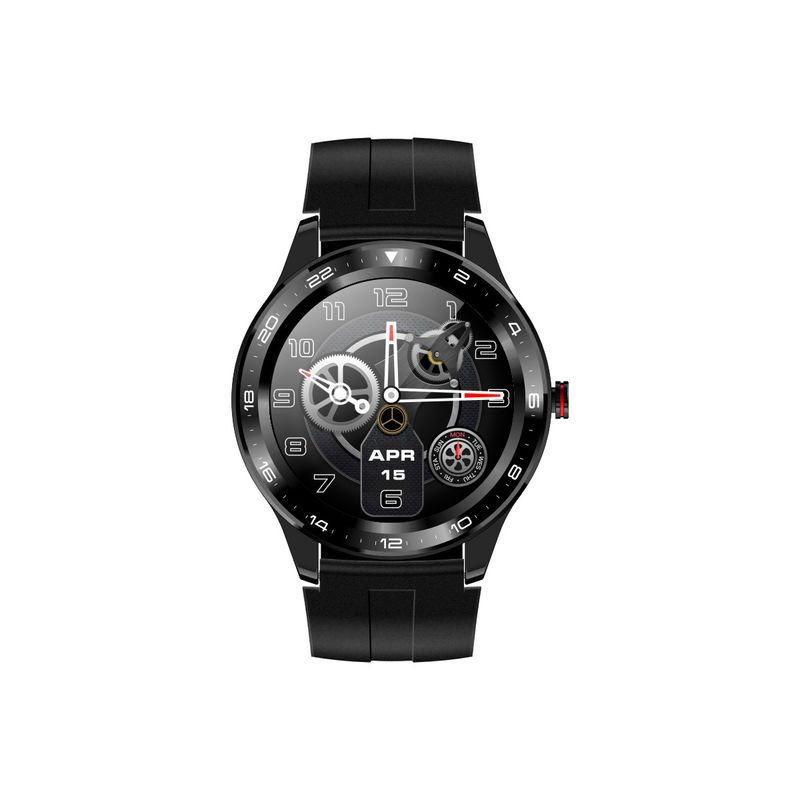 Στρογγυλό 5ATM BLE5.0 1,3» όργανο ελέγχου Smartwatch ποσοστού καρδιών 250mAh
